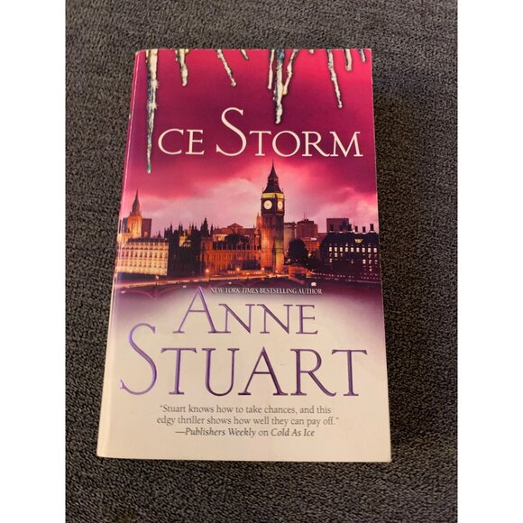 "Ice Storm" By Anne Stuart Paperback Book - Picture 6 of 6